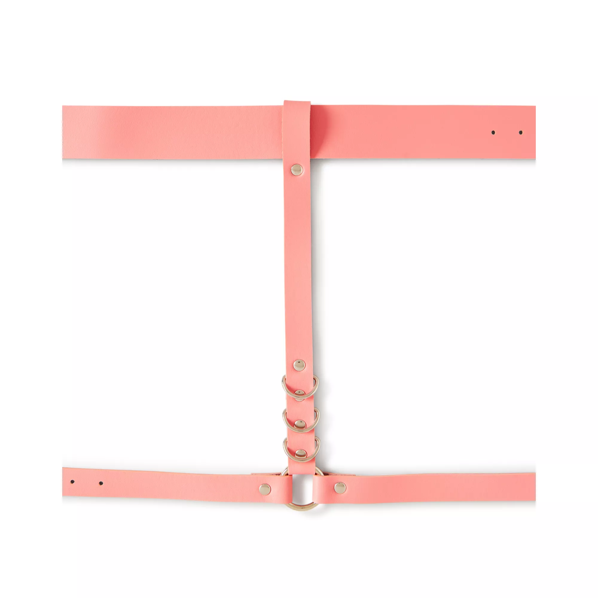 Pink Adjustable Garter Belt at Spencer's