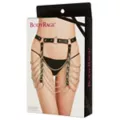 Black Full Chain Adjustable Garter Belt at Spencer's
