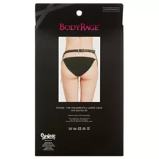 Black Full Chain Adjustable Garter Belt at Spencer's