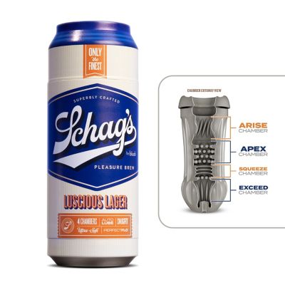 Schag's Luscious Lager Frosted Self-Lubricating Stroker