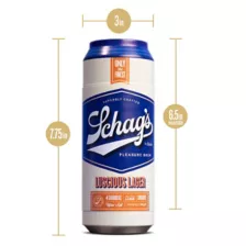 Schag's Luscious Lager Frosted Self-Lubricating Stroker at Spencer's