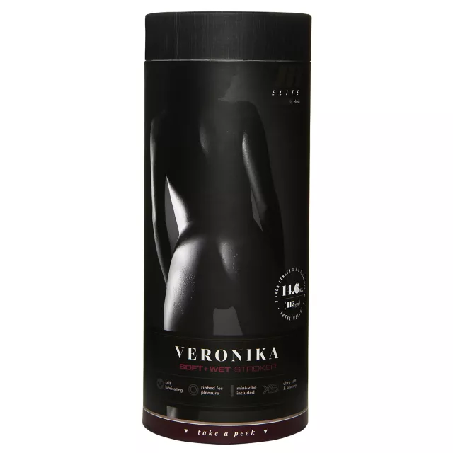 Veronika Soft and Wet Stroker - M Elite at Spencer's