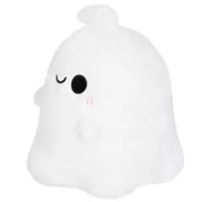 Mini Squishable Spooky Ghost Plush at Spencer's