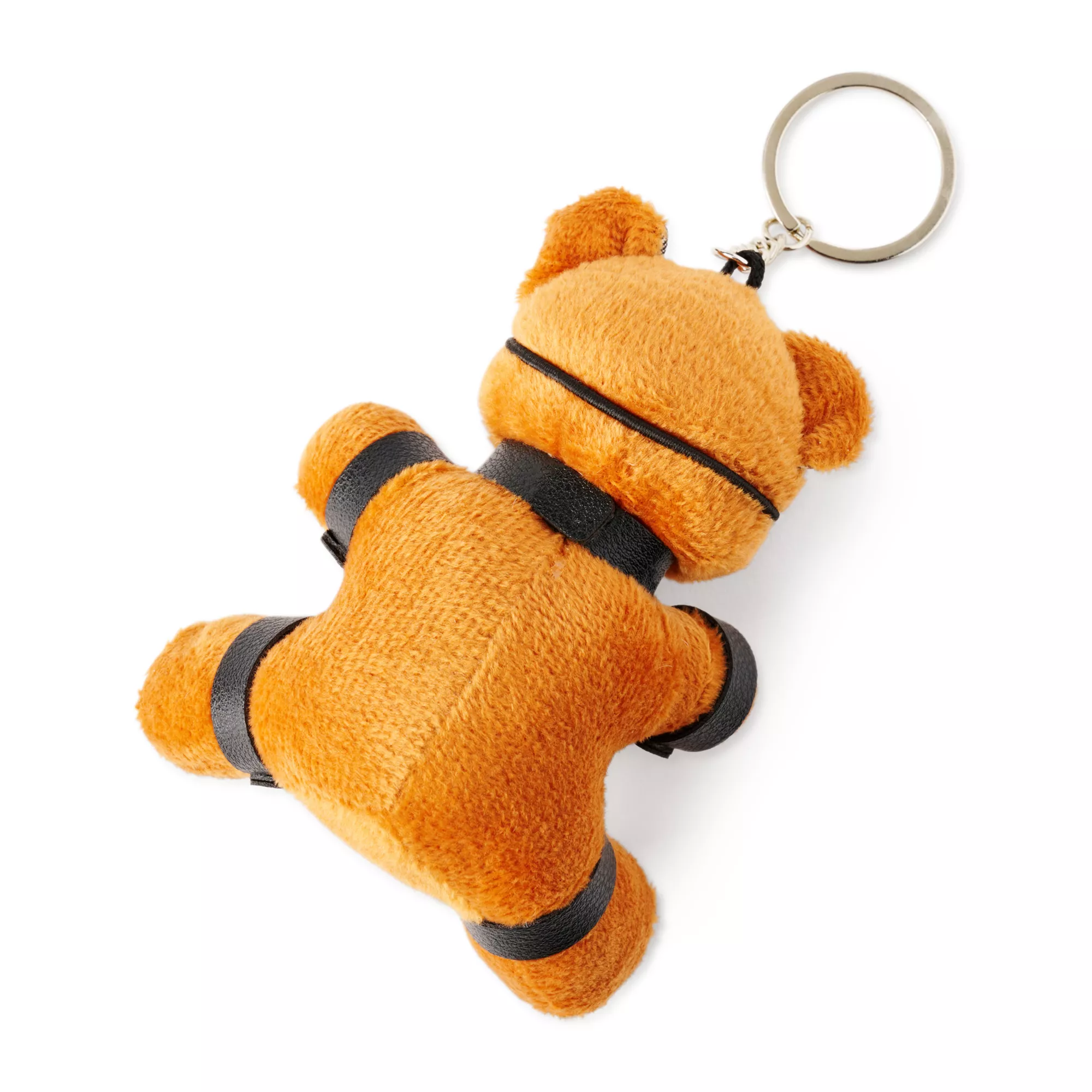 Gagged Teddy Bear Keychain at Spencer's