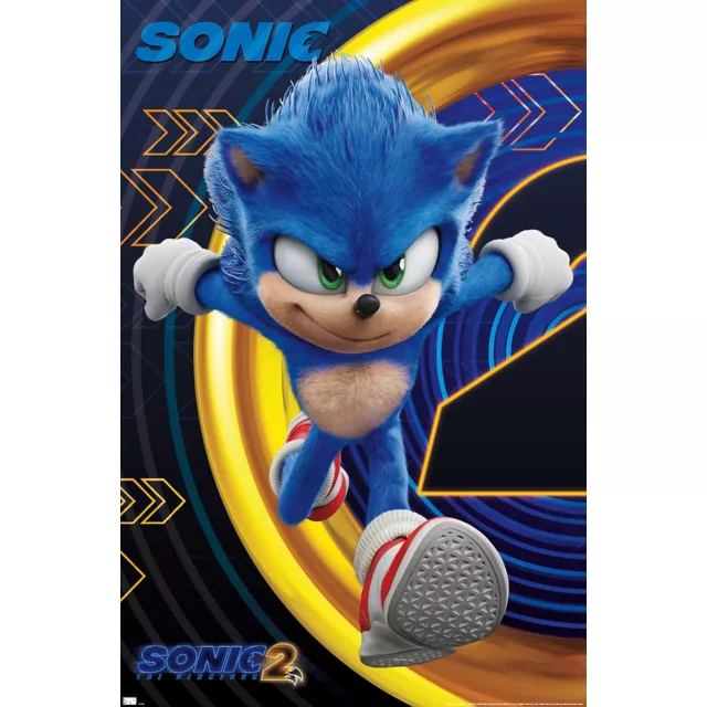 Sonic the Hedgehog 2 Poster at Spencer's
