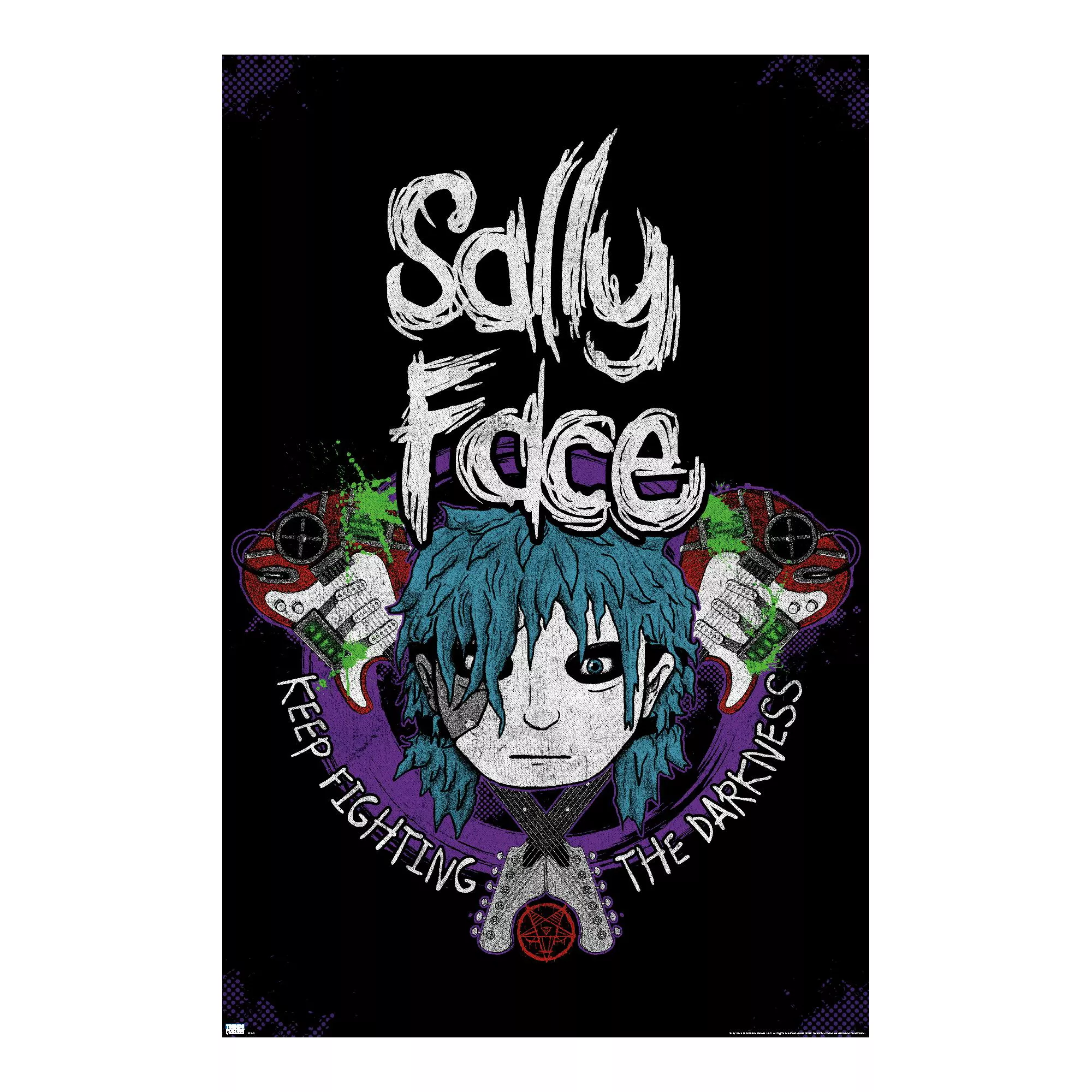 Sally Face Guitars Poster