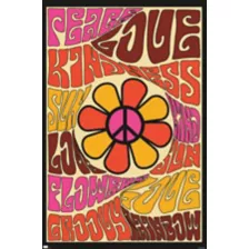 Peace Love and Kindness Poster at Spencer's