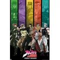 Jojo's Bizarre Adventure Group Poster at Spencer's
