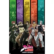 Jojo's Bizarre Adventure Group Poster at Spencer's