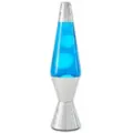 14.5 Inch Holographic Silver and Turquoise Lava Lamp at Spencer's