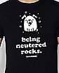Neutered Rocks T Shirt - Be Humane