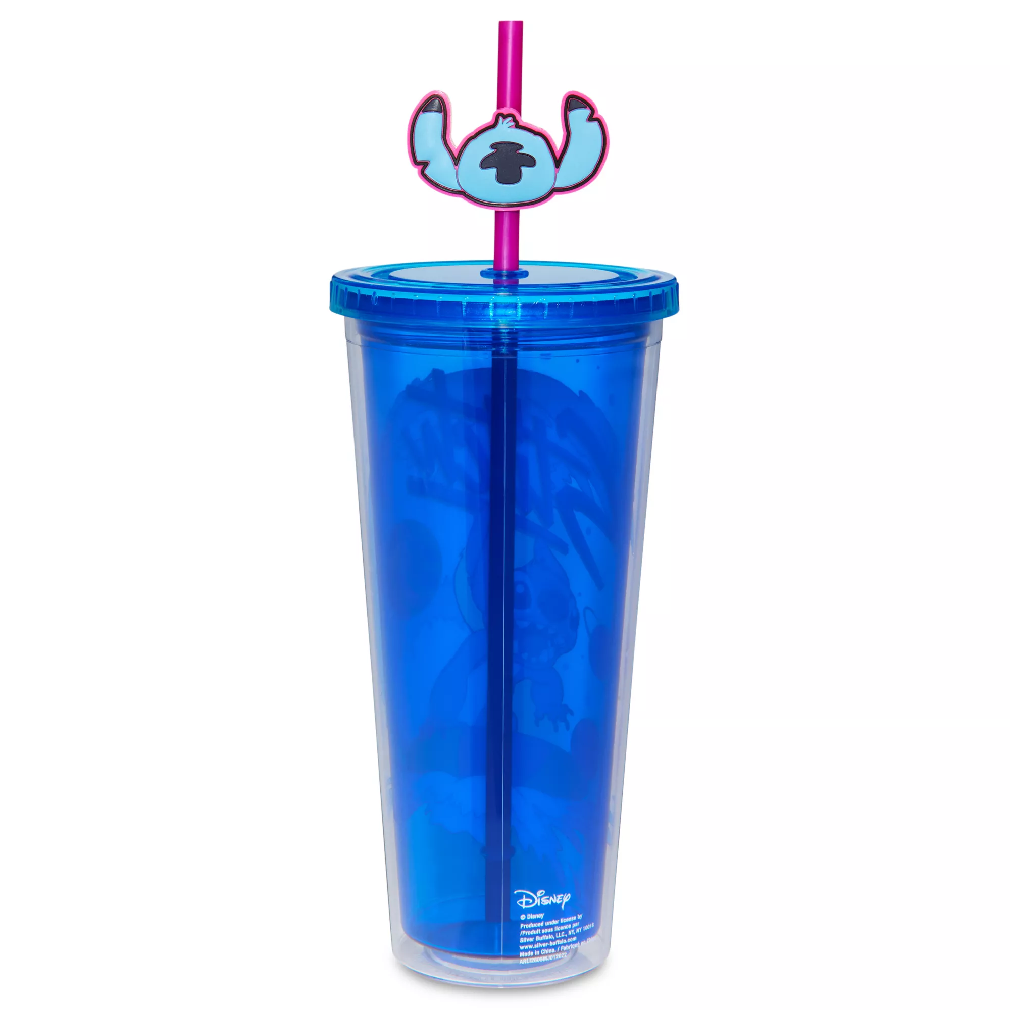 Surfing Stitch Cup with Straw 24 oz. - Lilo & Stitch at Spencer's