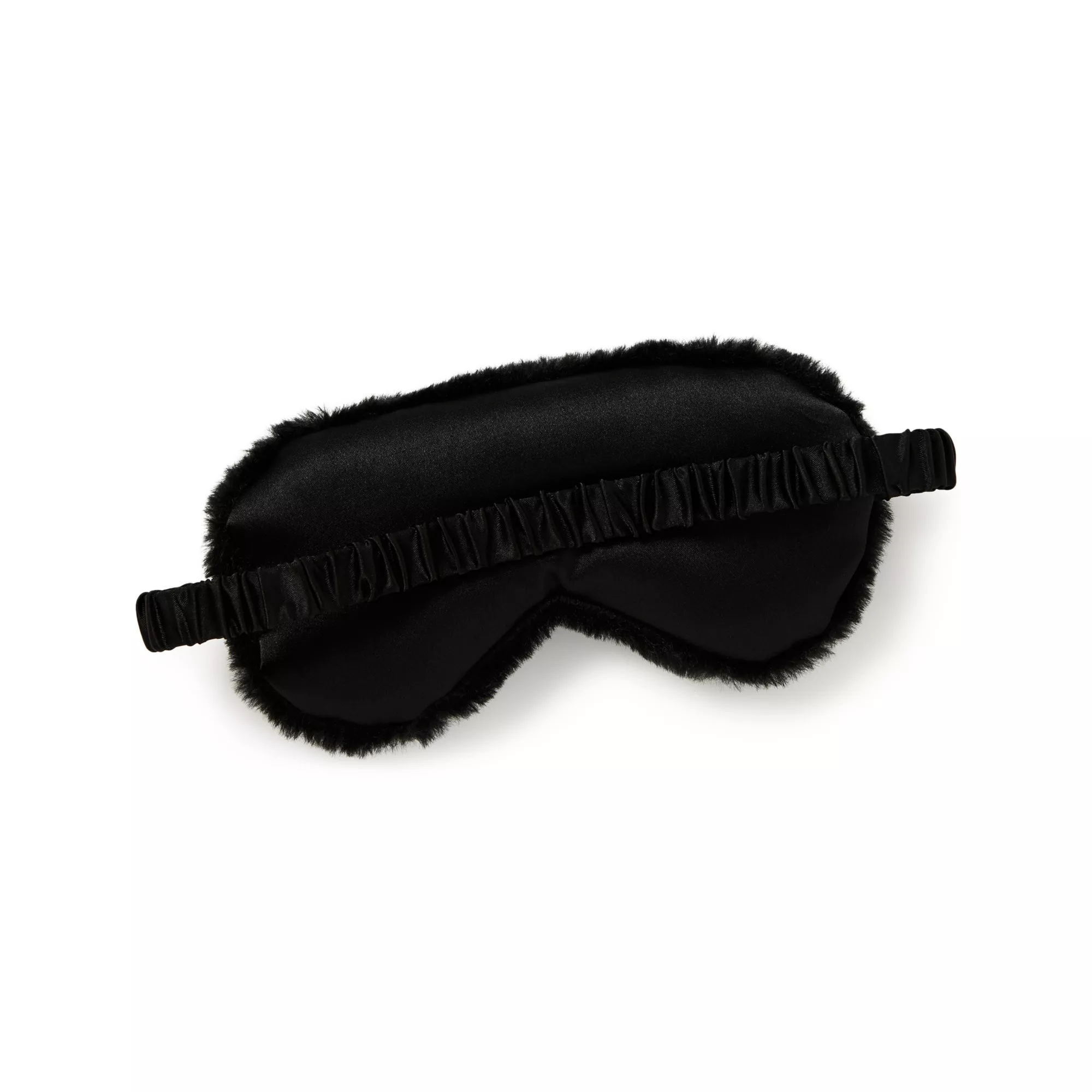 Black Furry Blindfold - Pleasure Bound at Spencer's