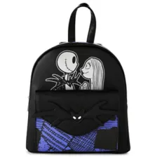 Jack Skellington and Sally Bat Mini Backpack - The Nightmare Before Christmas at Spencer's