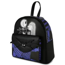Jack Skellington and Sally Bat Mini Backpack - The Nightmare Before Christmas at Spencer's
