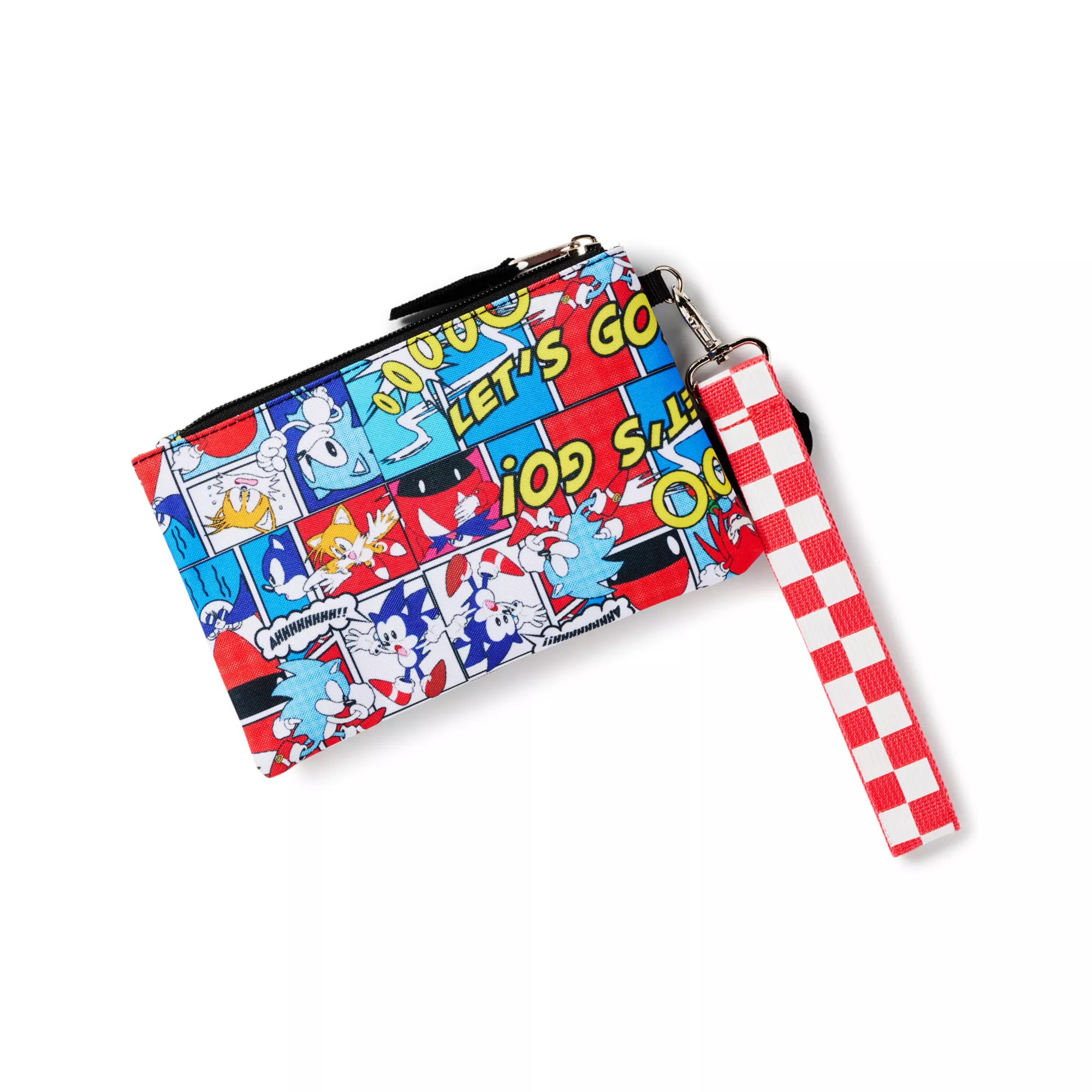 Sonic Cartoon Wristlet - Sonic the Hedgehog at Spencer's
