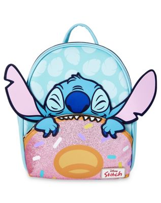 AI Accessory Innovat Disney's Lilo and Stitch Backpack for Girls & Boys, 16 inch, Plush School Bookbag with 3D Arms, Legs, & Ears