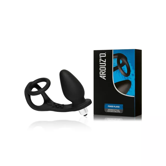 Ro-Zen 10-Function Vibrating Butt Plug and Cock Ring at Spencer's