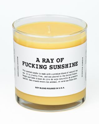 Ray of Fucking Sunshine Candle