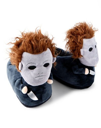 Michael Myers Plush Slippers - Halloween