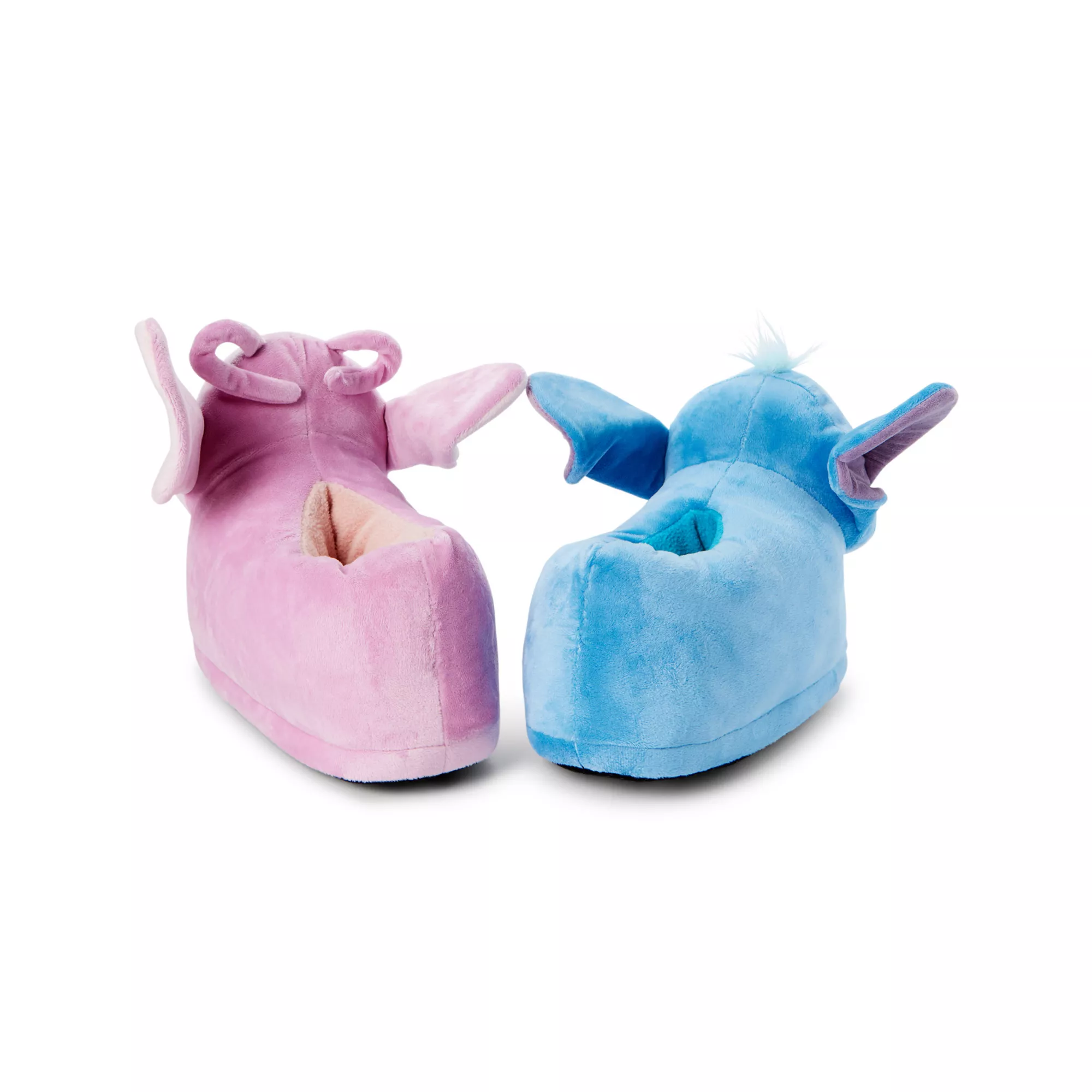 Stitch and Angel Plush Slippers - Lilo & Stitch at Spencer's