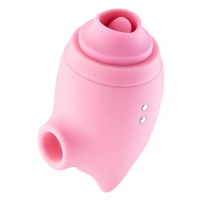 Tickled Pink 5-Function Rechargeable Clitoral Suction Massager 3.4 Inch - Sexology at Spencer's