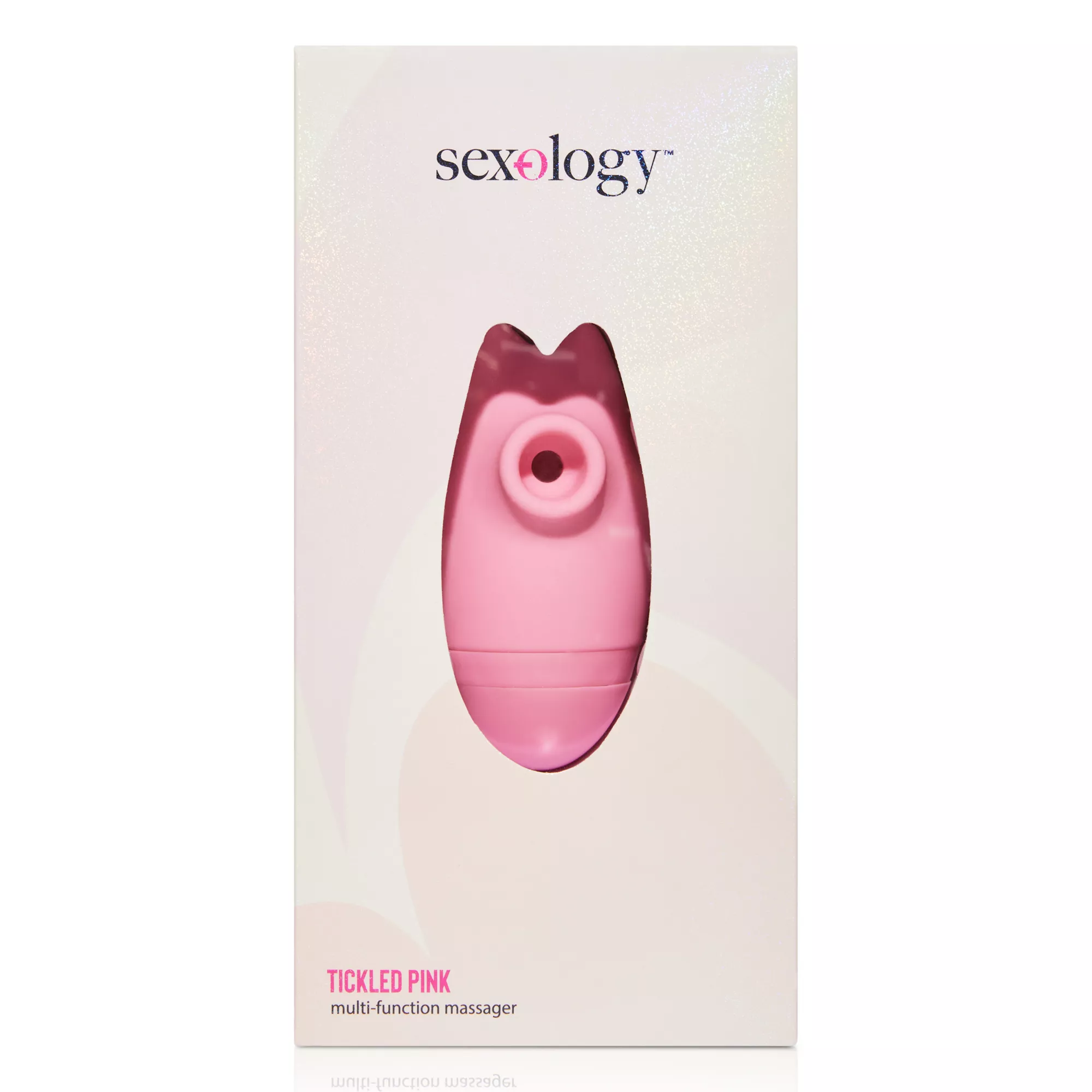 Tickled Pink 5-Function Rechargeable Clitoral Suction Massager 3.4 Inch - Sexology at Spencer's