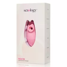 Tickled Pink 5-Function Rechargeable Clitoral Suction Massager 3.4 Inch - Sexology at Spencer's