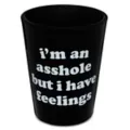 Asshole With Feelings Shot Glass - 1.8 oz. at Spencer's