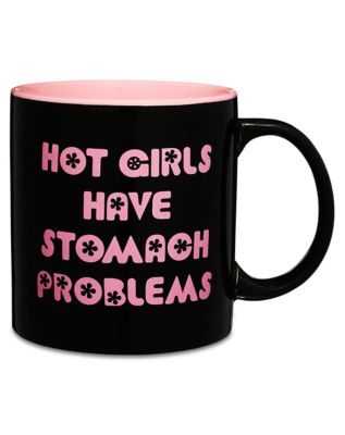 Hot Girls Stomach Problems Coffee Mug - 22 oz.