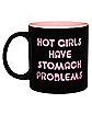 Hot Girls Stomach Problems Coffee Mug - 22 oz.