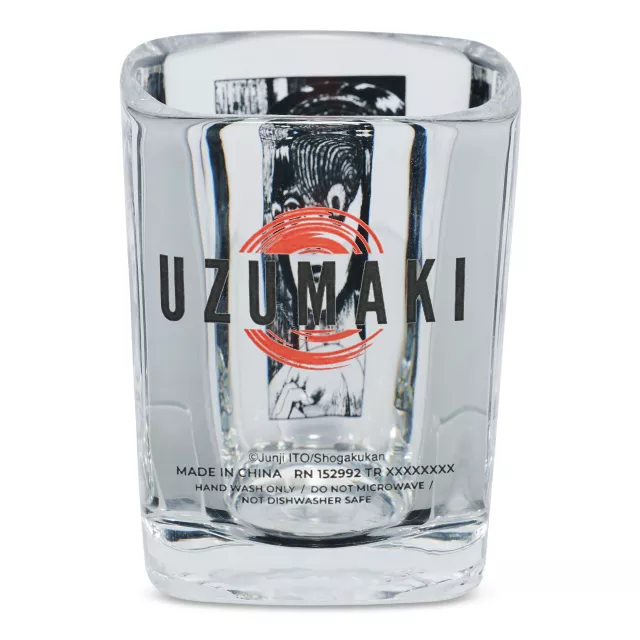 Uzumaki Square Shot Glass 0.5 oz. - Naruto at Spencer's