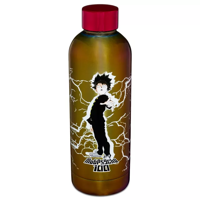 Mob Psycho Water Bottle 18 oz. - Mob Psycho at Spencer's