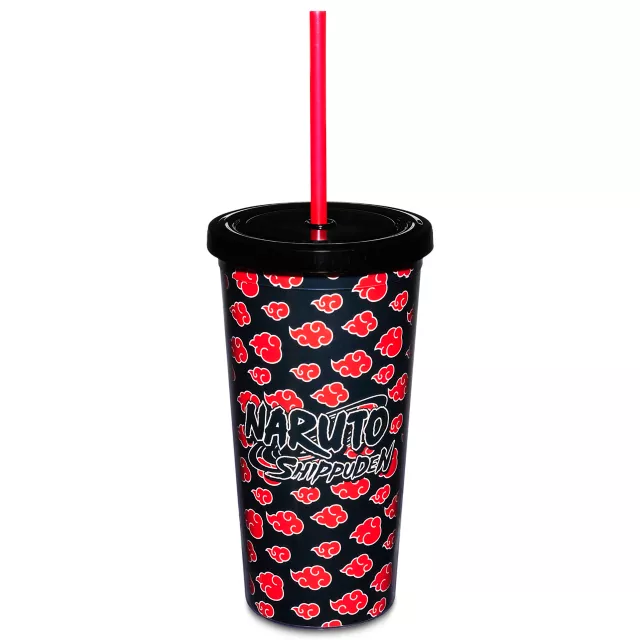 Naruto Clouds Cup with Straw 20 oz. - Naruto at Spencer's