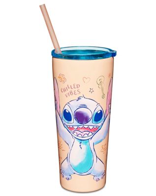 Aloha Stitch Cold Cup with Straw and Cubes 16 oz. - Disney - Spencer's