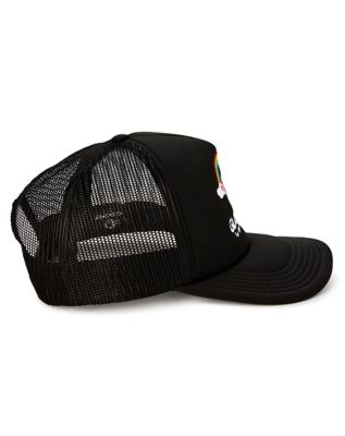 Rainbow Gloomy Bear Snapback Hat