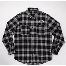 Black Metallica Flannel - Metallica at Spencer's