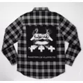 Black Metallica Flannel - Metallica at Spencer's