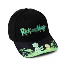 Rick and Morty Acid Snapback Hat - Rick and Morty at Spencer's