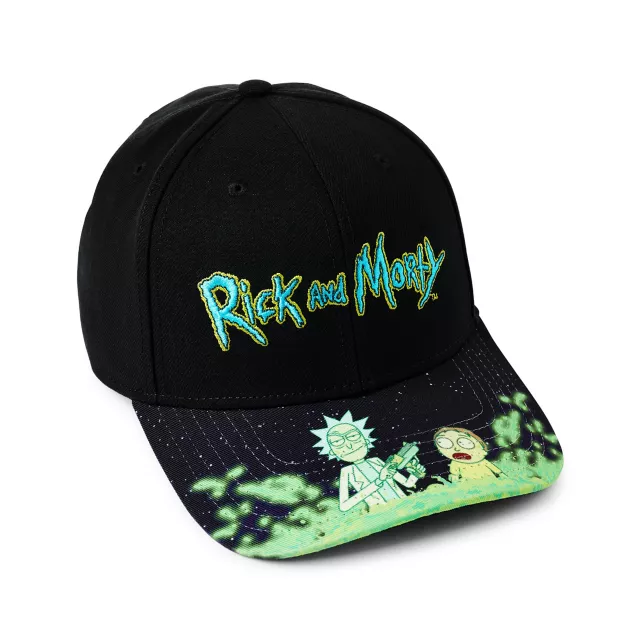 Rick and Morty Acid Snapback Hat - Rick and Morty at Spencer's