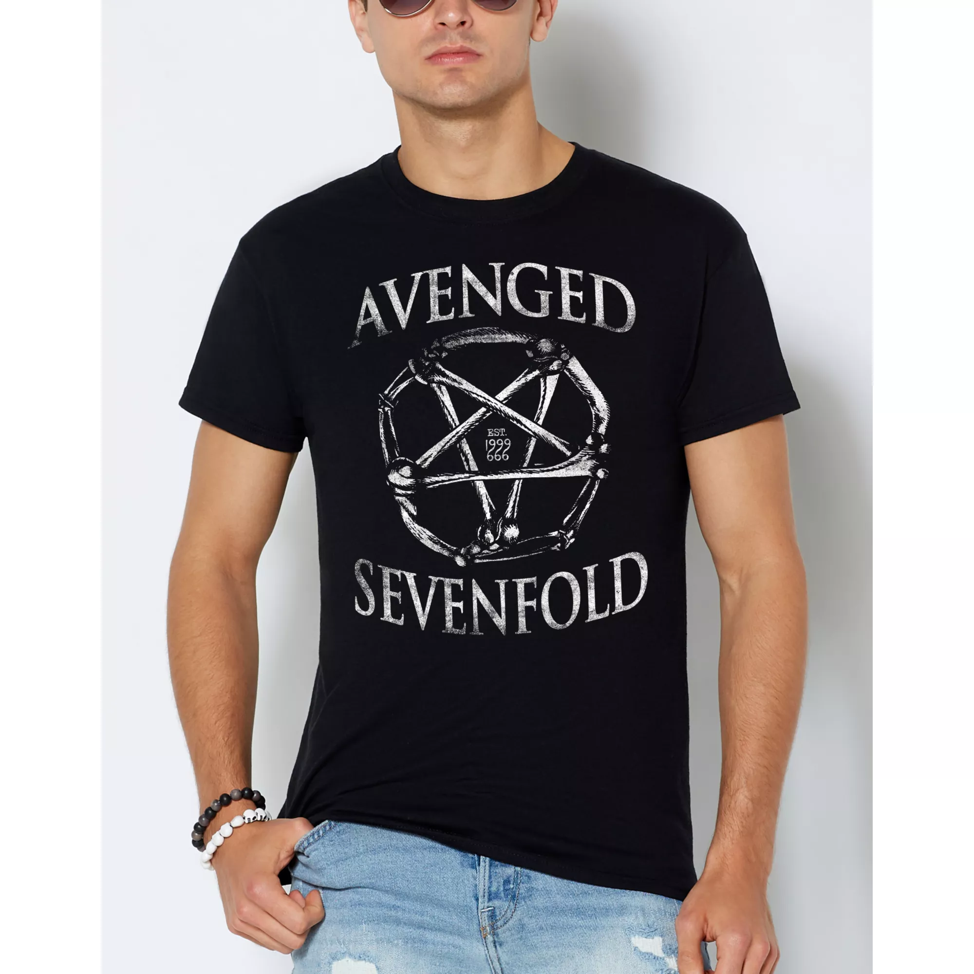 Avenged Sevenfold Pentagram T Shirt at Spencer's