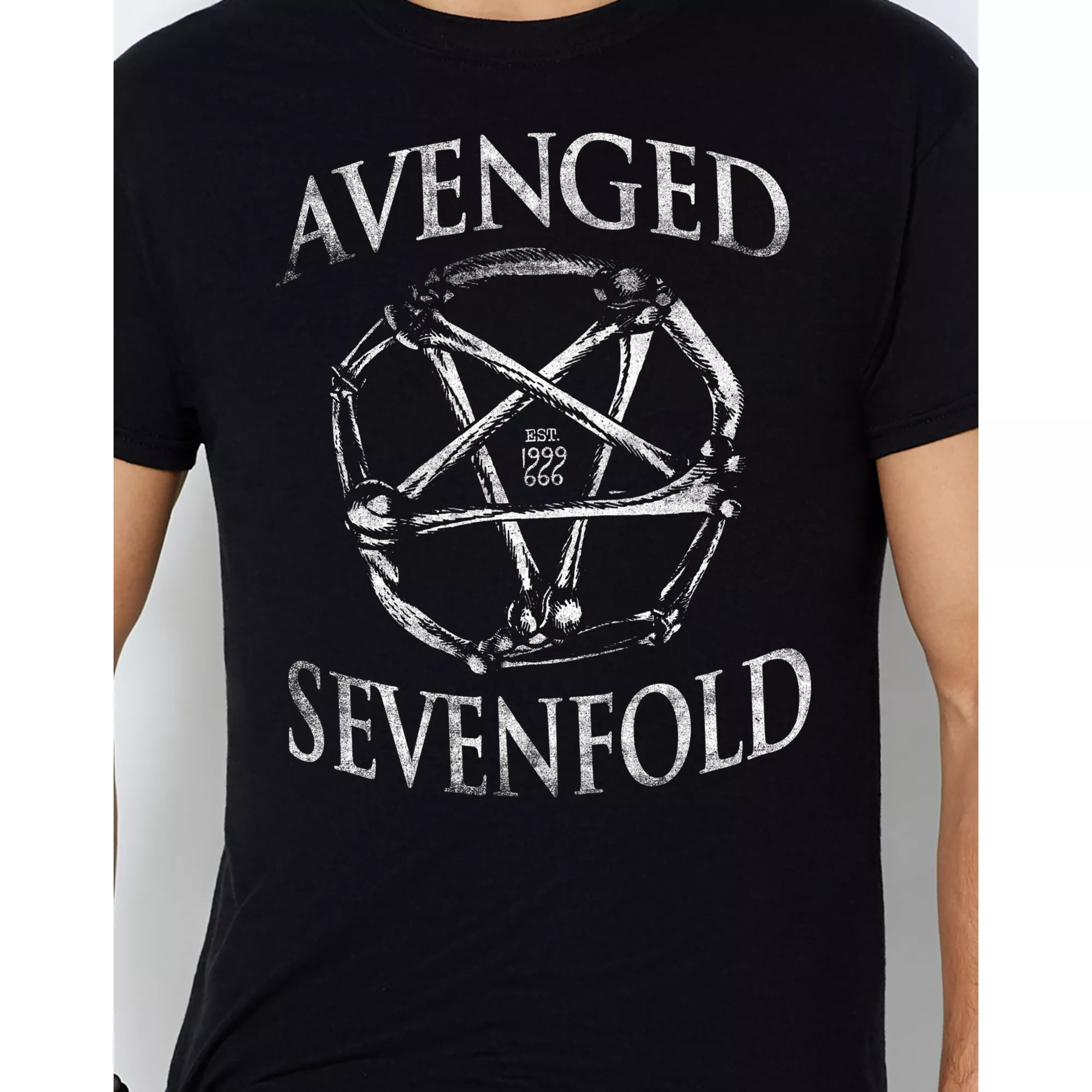 Avenged Sevenfold Pentagram T Shirt at Spencer's