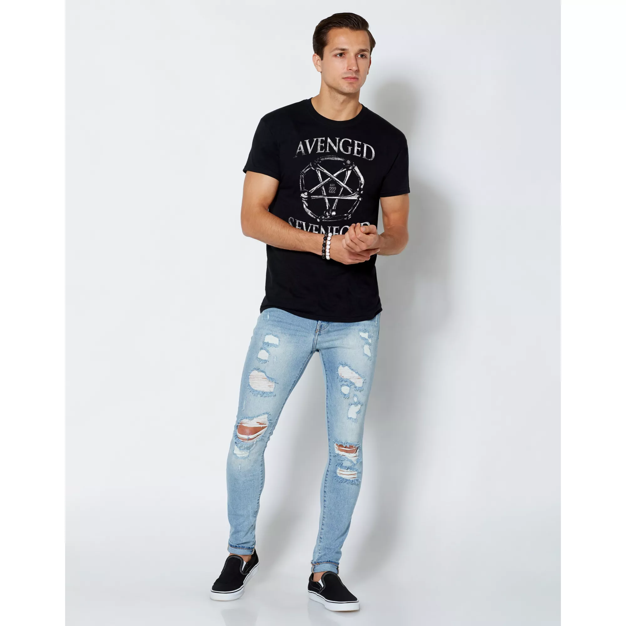 Avenged Sevenfold Pentagram T Shirt at Spencer's