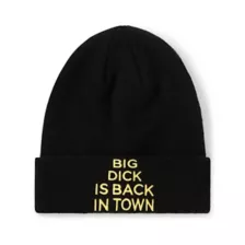 Big Dick Is Back in Town Beanie Hat - Danny Duncan at Spencer's