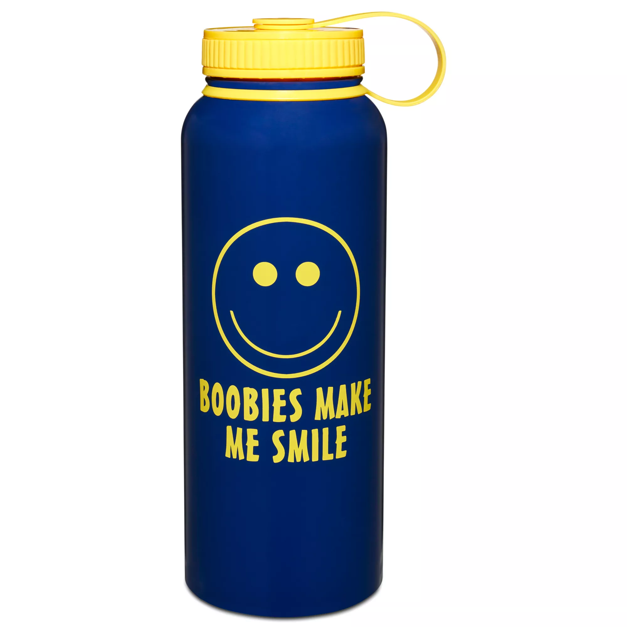 Boobies Make Me Smile Water Bottle - 16 oz.