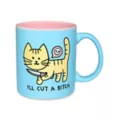 I'll Cut a Bitch Cat Coffee Mug - 20 oz. at Spencer's