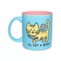 I'll Cut a Bitch Cat Coffee Mug - 20 oz. at Spencer's