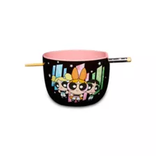 The Powerpuff Girls Bowl with Chopsticks at Spencer's