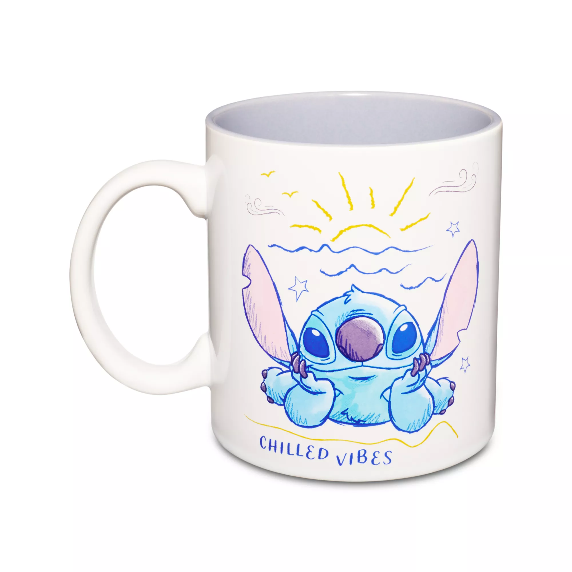 Stitch Chilled Vibes Coffee Mug 20 oz. - Lilo & Stitch at Spencer's