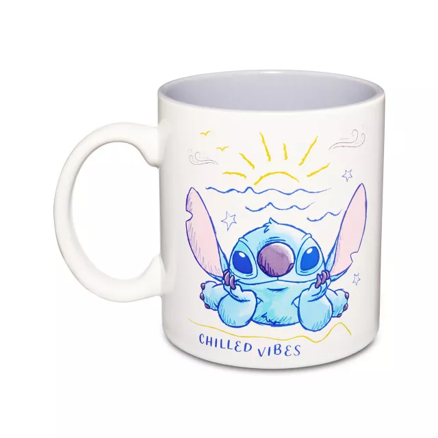 Stitch Chilled Vibes Coffee Mug 20 oz. - Lilo & Stitch at Spencer's